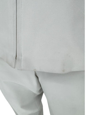 Oscar by Oscar de la Renta Greyish-White Two-Piece Suit – Size 12