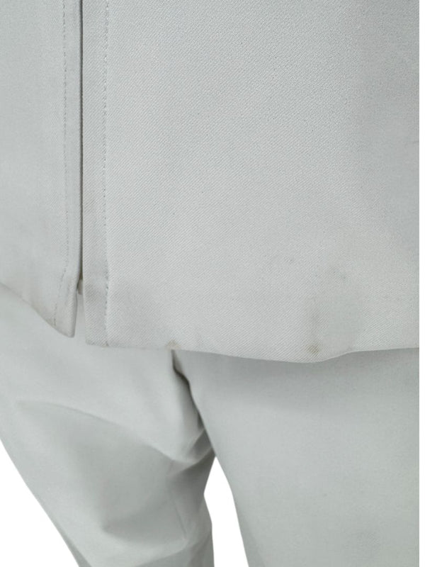 Oscar by Oscar de la Renta Greyish-White Two-Piece Suit – Size 12