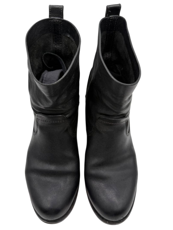 Rag & Bone Women’s Black Leather Ankle Boots – Size 36.5