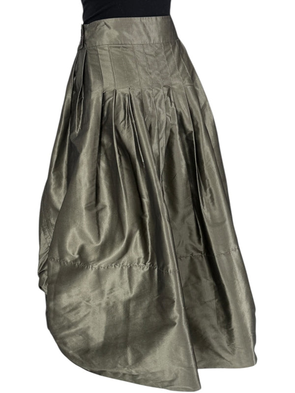 Pauw Amsterdam Metallic Silk Sculptural Skirt – Size 3