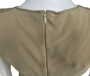 Les Copains Laser-Cut Leather Top – Size 42 – New with Tags