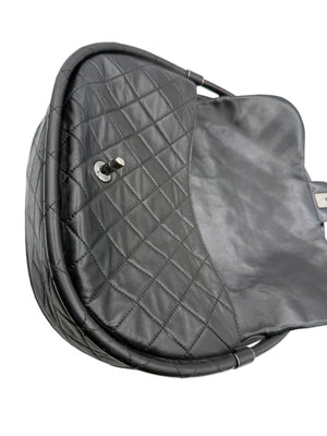Chanel 2013 Black Hula Hoop Bag - Medium