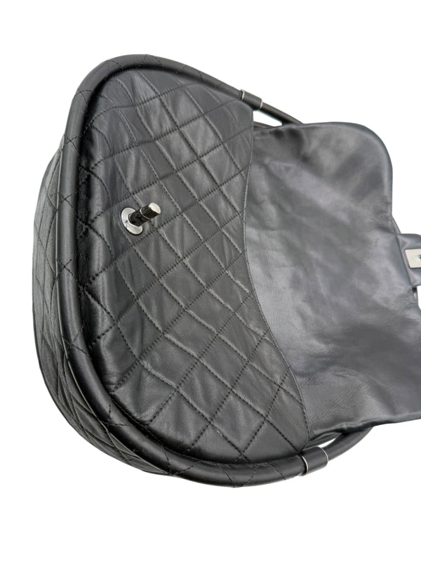 Chanel 2013 Black Hula Hoop Bag - Medium