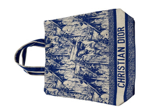 Christian Dior Canvas Cruise Tote – Cruise 2022 Edition