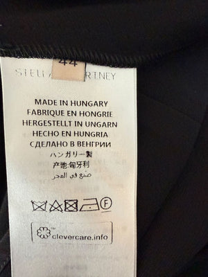 Stella McCartney Black Crystal Fringe Tunic Dress – Size IT 44