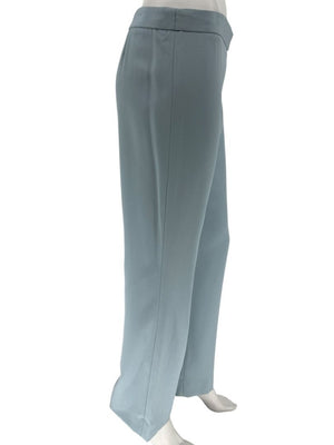 Pamella Roland Blue Draped Tunic & Pants Set Women’s Evening Formal 2 Piece – Size L