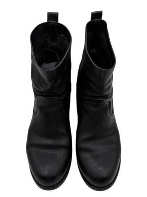 Rag & Bone Women’s Black Leather Ankle Boots – Size 36.5