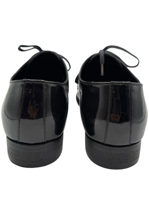 Christian Dior Black Patent Leather Oxford Shoes – Size 8 Men's