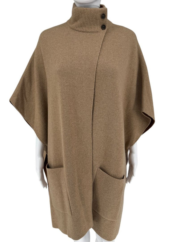 Akris Reversible Double-Faced Cashmere Cape - O/S