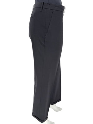 Jil Sander Black Virgin Wool Trousers – Size IT 42