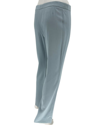 Pamella Roland Blue Draped Tunic & Pants Set Women’s Evening Formal 2 Piece – Size L