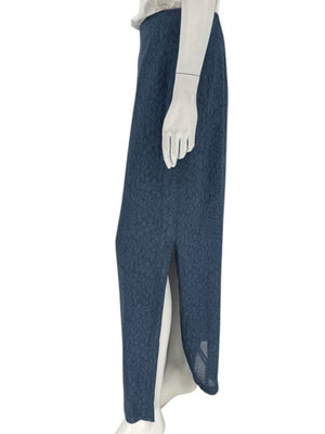 Anna Sui by Gilmar Textured Viscose Maxi Skirt – Size 46