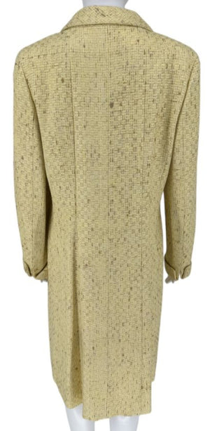 Chanel Cruise 2001 Tweed Coat - Size 42