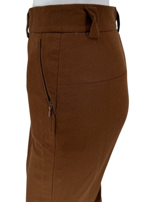 A-K-R-I-S- Camel Wool-Cashmere Blazer & Tapered Pant Suit – Size 10