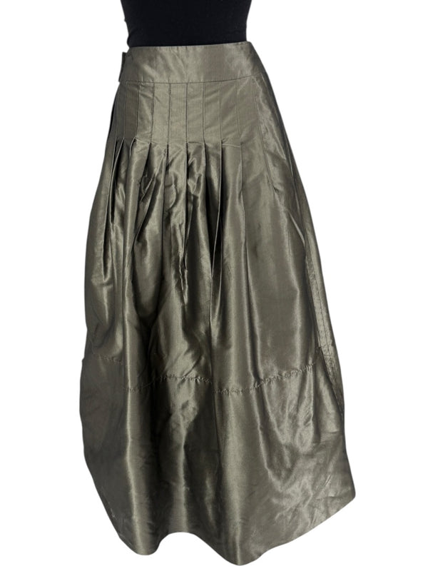 Pauw Amsterdam Metallic Silk Sculptural Skirt – Size 3