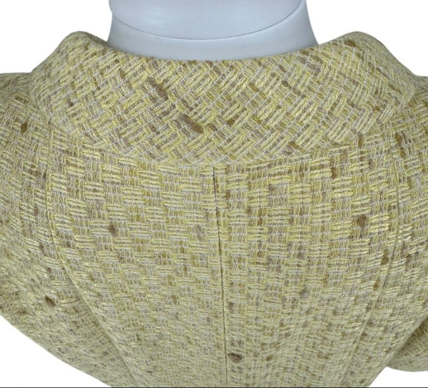 Chanel Cruise 2001 Tweed Coat - Size 42