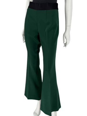 Pamella Roland Green Pantsuit with Embellished Blazer – Large