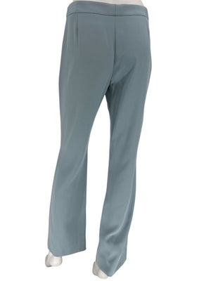 Pamella Roland Blue Draped Tunic & Pants Set Women’s Evening Formal 2 Piece – Size L