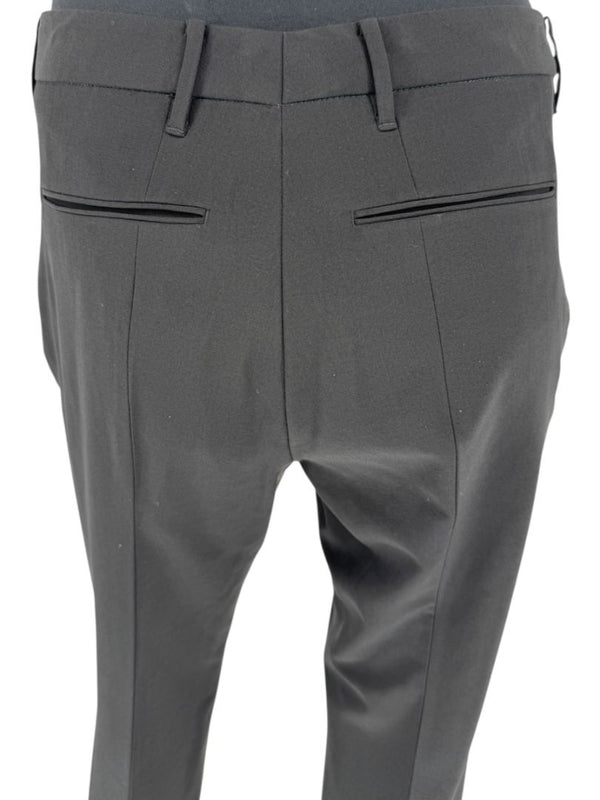 Jil Sander Black Virgin Wool Trousers – Size IT 42