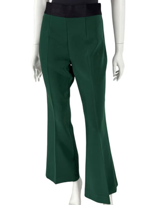 Pamella Roland Green Pantsuit with Embellished Blazer – Large