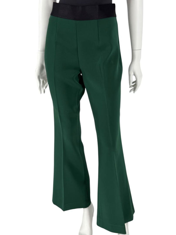 Pamella Roland Green Pantsuit with Embellished Blazer – Large