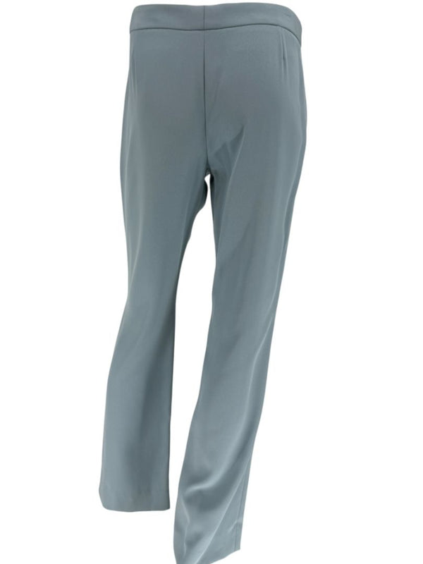 Pamella Roland Blue Draped Tunic & Pants Set Women’s Evening Formal 2 Piece – Size L