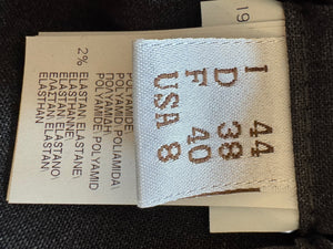 Brunello Cucinelli Charcoal Gray Wool-Blend Drawstring Pants – Size 8 (IT 44)