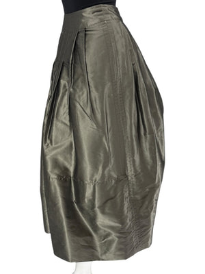 Pauw Amsterdam Metallic Silk Sculptural Skirt – Size 3