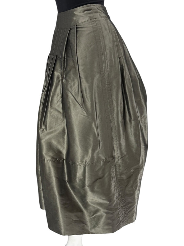 Pauw Amsterdam Metallic Silk Sculptural Skirt – Size 3