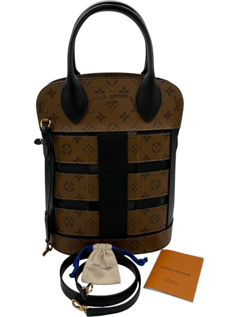 Louis Vuitton Reverse Monogram Tressage Tote
