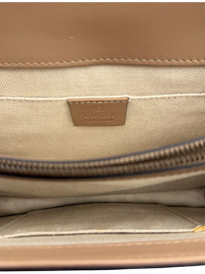 Gucci Beige/Red/Green Leather Dionysus Medium Top Handle