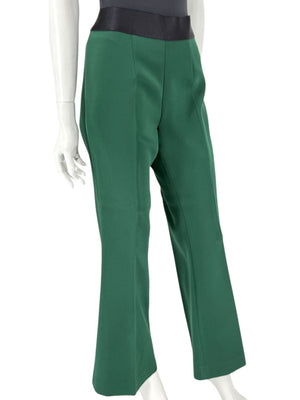 Pamella Roland Green Pantsuit with Embellished Blazer – Large