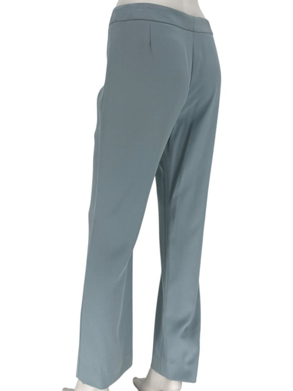 Pamella Roland Blue Draped Tunic & Pants Set Women’s Evening Formal 2 Piece – Size L