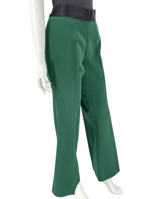 Pamella Roland Green Pantsuit with Embellished Blazer – Large