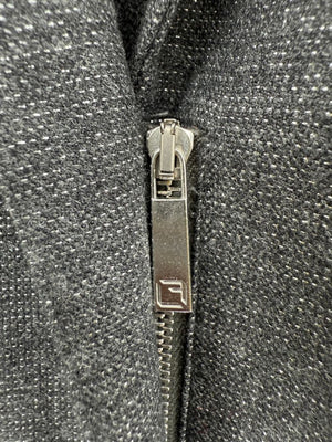 Lafayette 148 New York Charcoal Hooded Vest – Size M