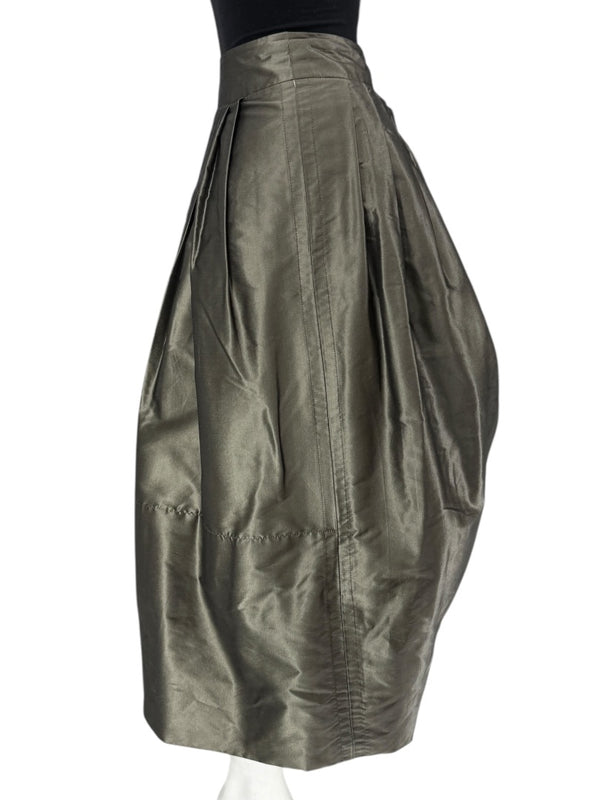 Pauw Amsterdam Metallic Silk Sculptural Skirt – Size 3