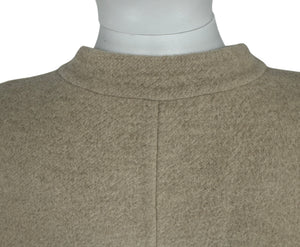Max Mara Atelier Crewneck Long-Sleeved Coat - Size 2