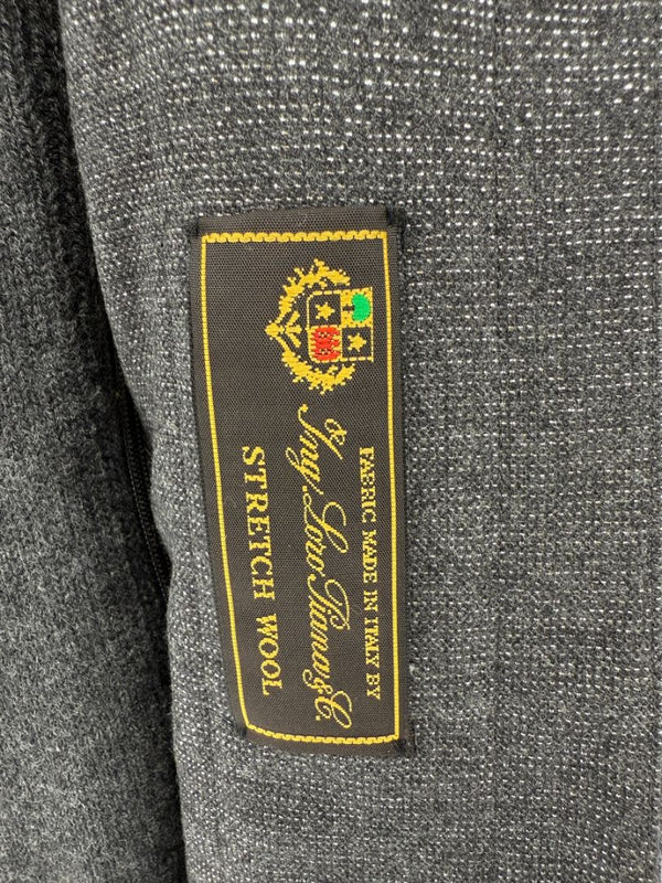 Lafayette 148 New York Charcoal Hooded Vest – Size M