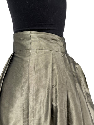 Pauw Amsterdam Metallic Silk Sculptural Skirt – Size 3