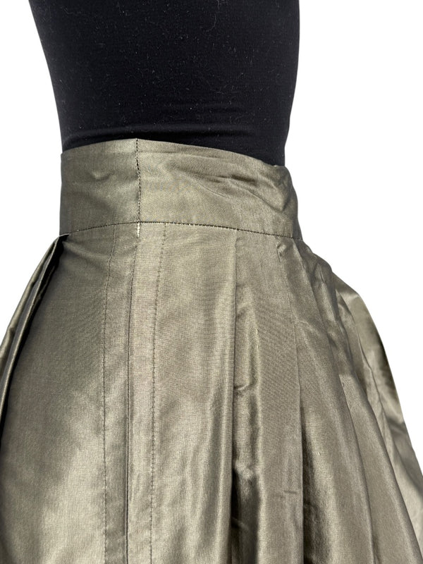 Pauw Amsterdam Metallic Silk Sculptural Skirt – Size 3