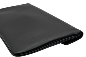 Gucci Rajah Leather Clutch in Black