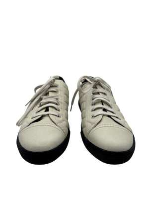 CHANEL Caviar Quilted CC Sneakers in Dark White – Size 40 BNIB
