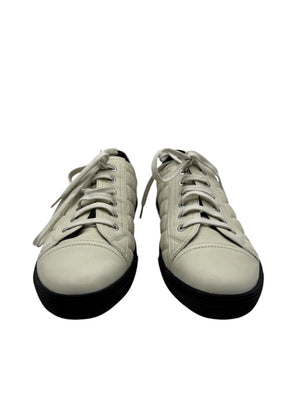 CHANEL Caviar Quilted CC Sneakers in Dark White – Size 40 BNIB
