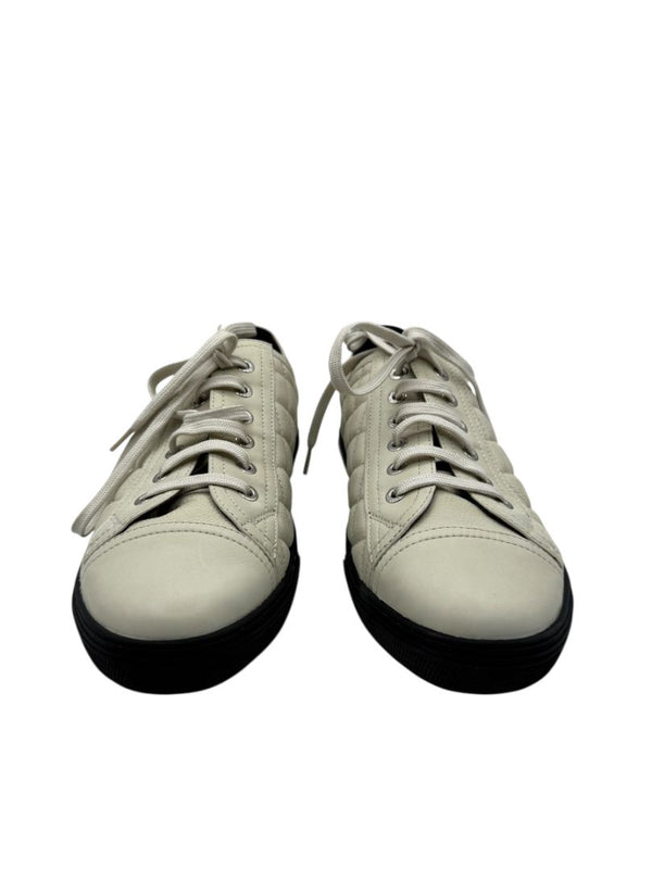CHANEL Caviar Quilted CC Sneakers in Dark White – Size 40 BNIB