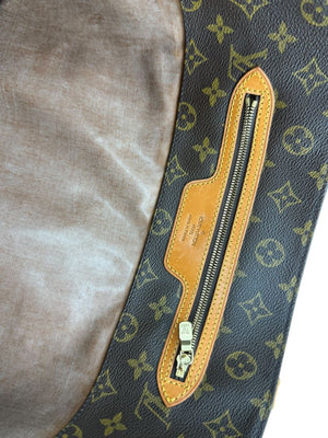Louis Vuitton Monogram Sac Shopping Tote – Vachetta Trim & Pouch Included