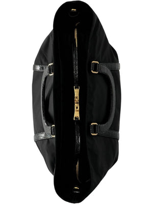 Prada Tessuto Nylon & Leather Trim Tote – Nero