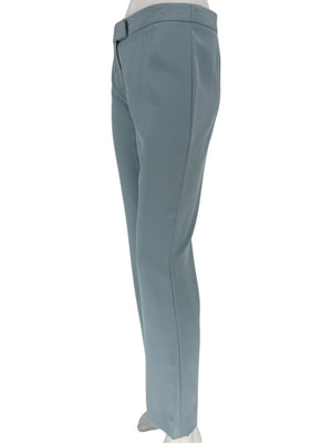 Pamella Roland Blue Draped Tunic & Pants Set Women’s Evening Formal 2 Piece – Size L