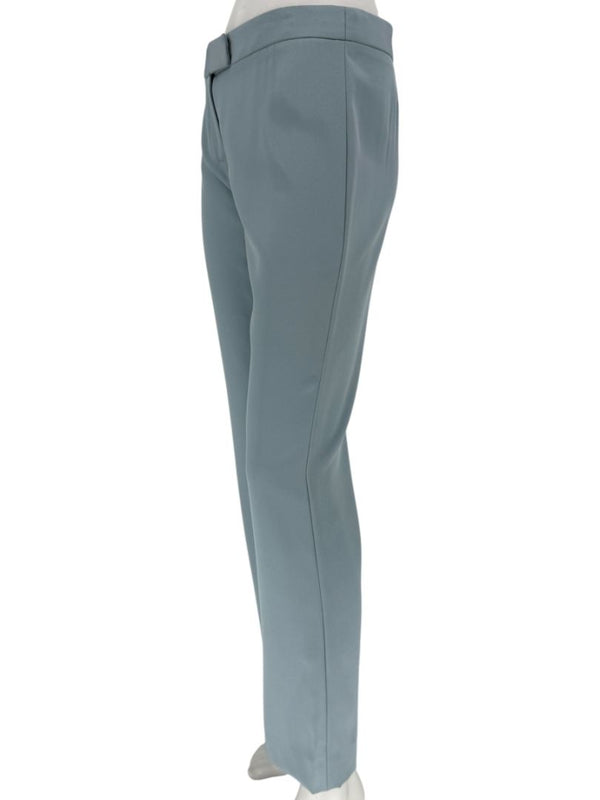 Pamella Roland Blue Draped Tunic & Pants Set Women’s Evening Formal 2 Piece – Size L