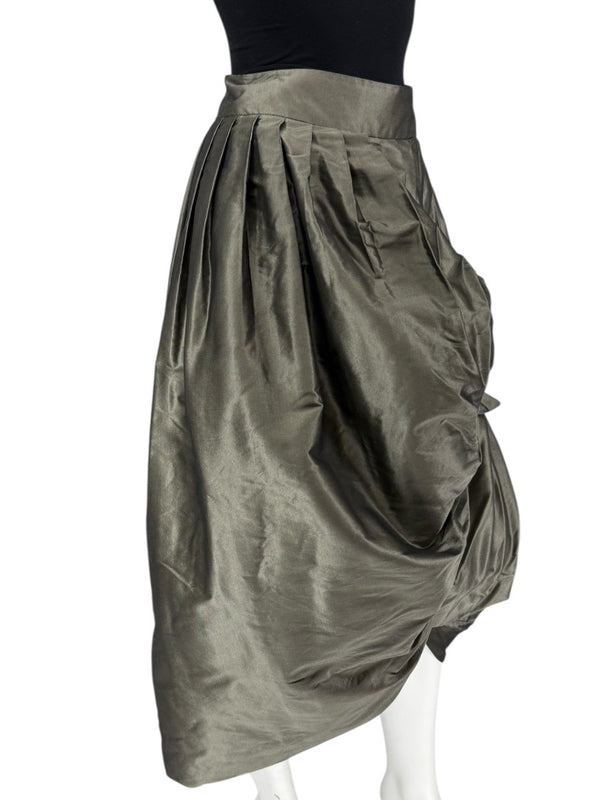 Pauw Amsterdam Metallic Silk Sculptural Skirt – Size 3