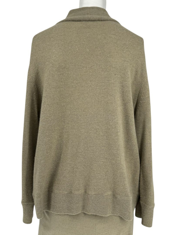 Lafayette 148 New York Cashmere Sweater & Knit Pant Coordinating Set – Size: XL